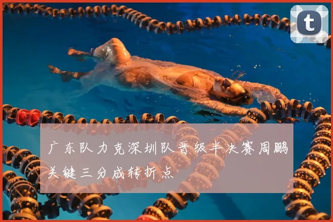 广东队力克深圳队晋级半决赛周鹏关键三分成转折点